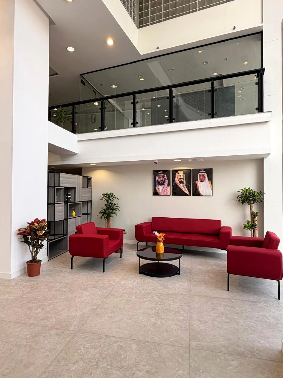 The lounge at MSPACEZ Jeddah